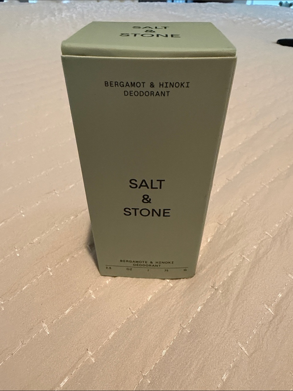 Salt & Stone Bergamot & Hinoki Deodorant - New in box